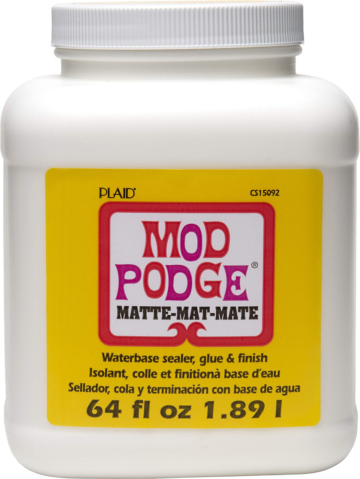 Mod Podge Matte Decoupage Glue, Sealer & Finish – Multiple Sizes