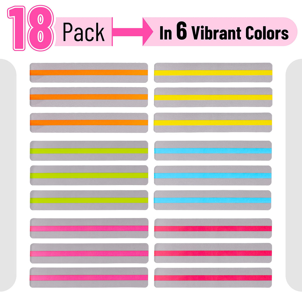 Mr. Pen- Guided Reading Strips, 18 Pack, Colorful, Bookmarks for Kids