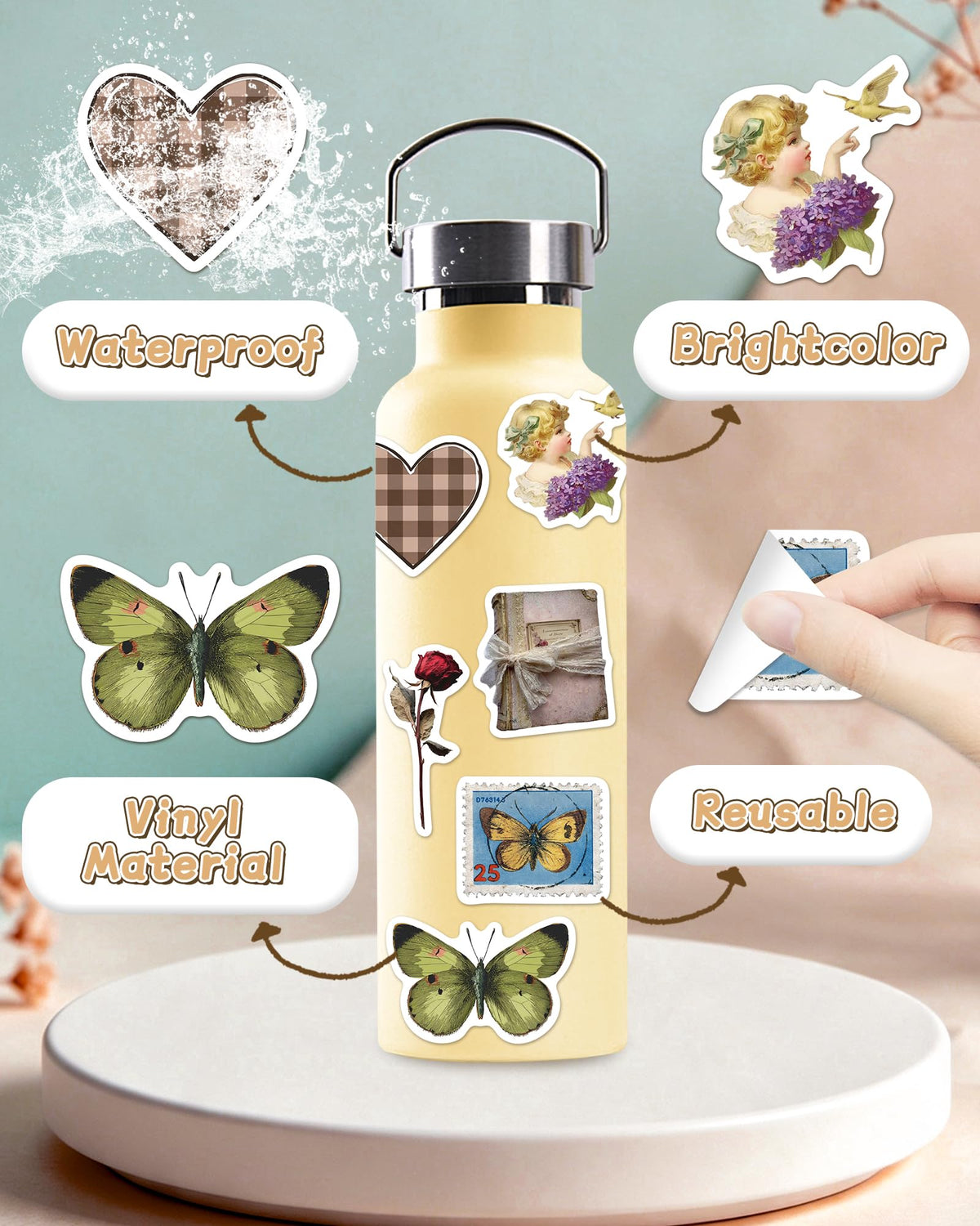 300 Pcs Funny Stickers for Adults, Sticker Pack for Water Bottle Laptop