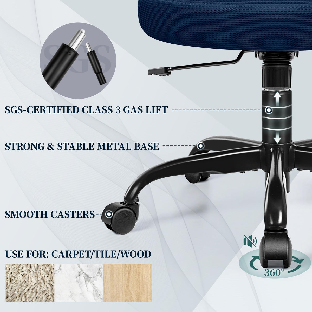 FelixKing Office Chair, Ergonomic Comfy Desk Chair with Flip-up Armrests