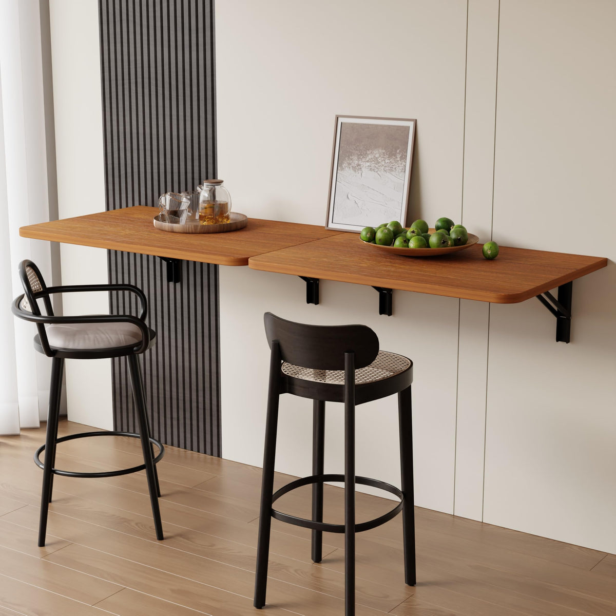 Dogsky Wall Mounted Folding Table 24x15.7 in - 100LB Capacity