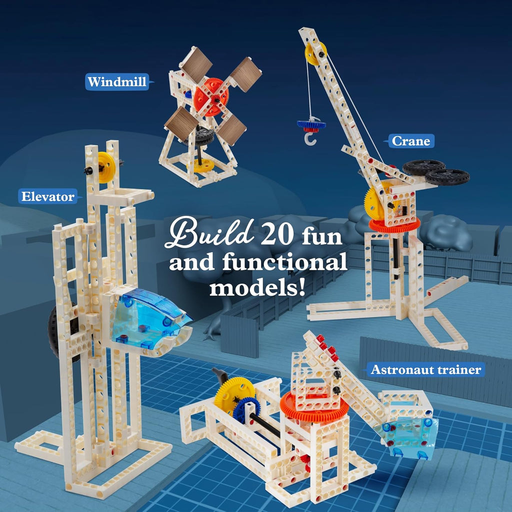 Mechanical Engineering — Machines & Vehicles STEM Kit (Ages 8+)