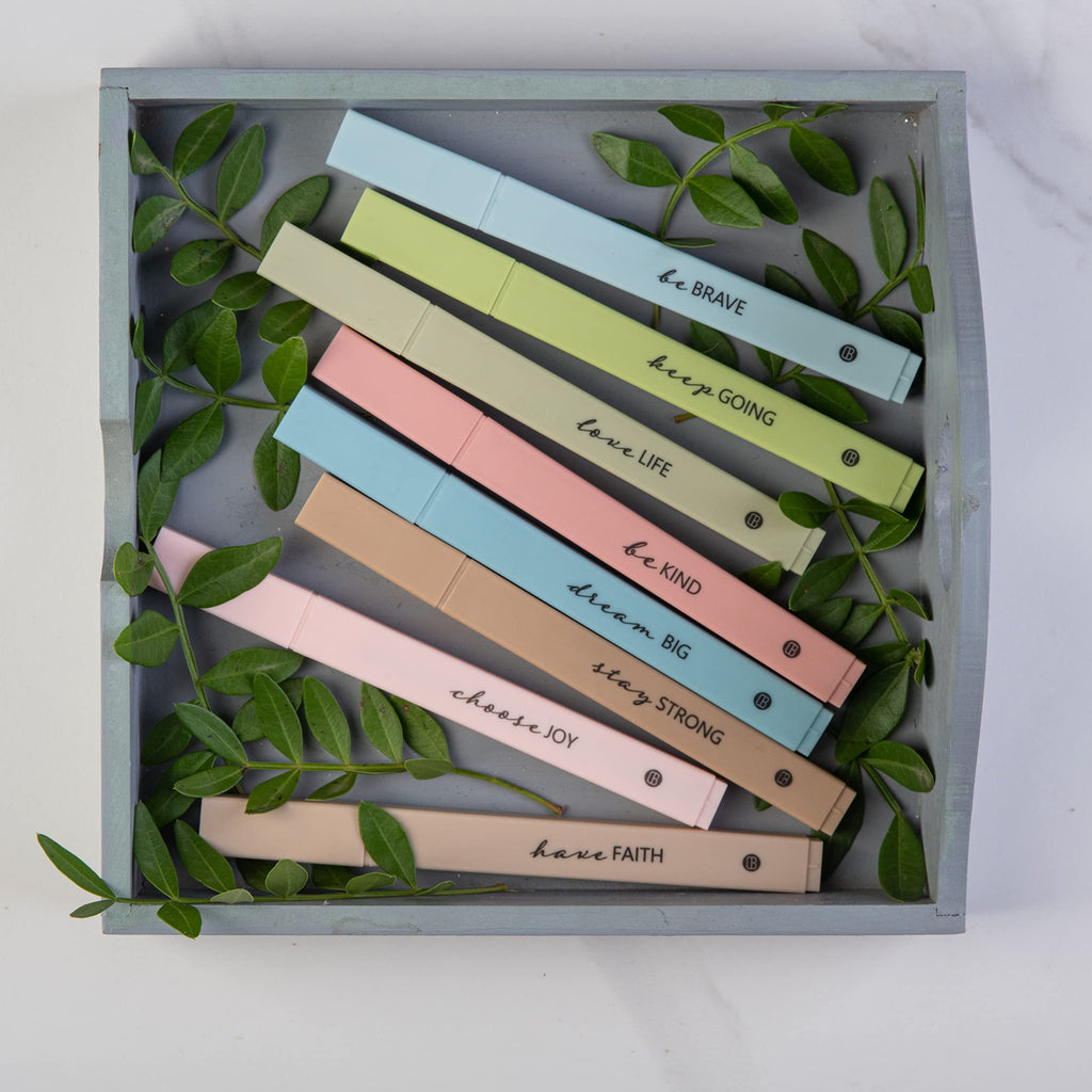 DIVERSEBEE Bible Highlighters with Soft Chisel Tip, No Bleed (Pastel)