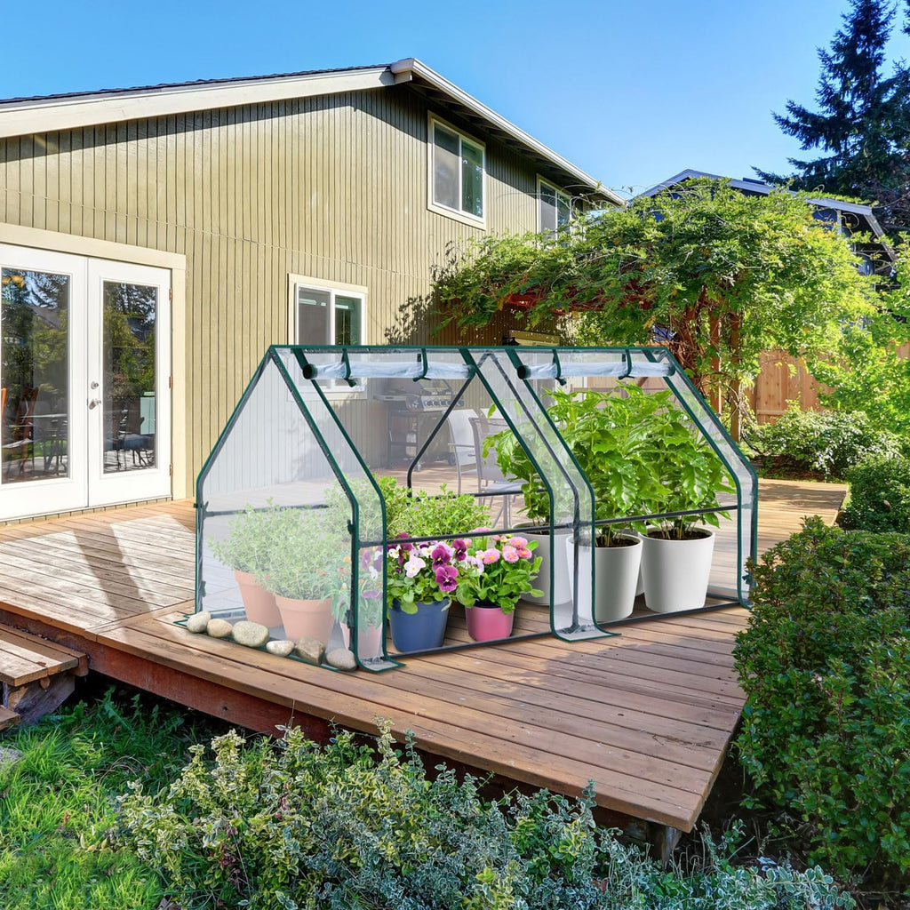 Ohuhu Portable Mini Greenhouse (71 × 36 × 36 in)