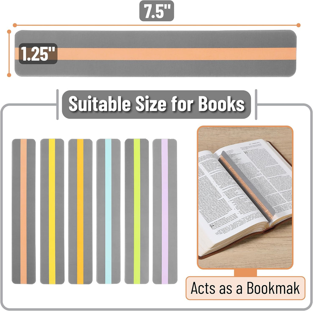 Mr. Pen- Guided Reading Strips, 18 Pack, Colorful, Bookmarks for Kids