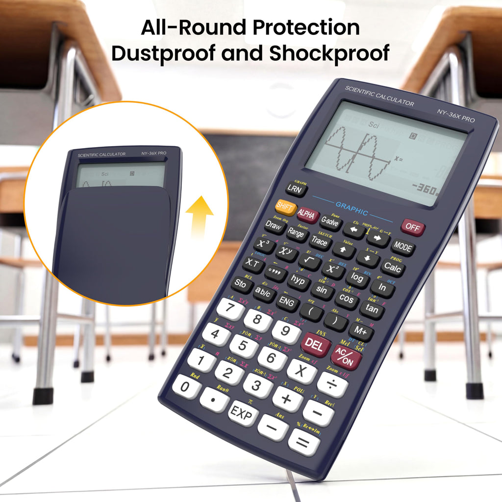 ROATEE 991ES MAX Scientific Calculator with Notepad