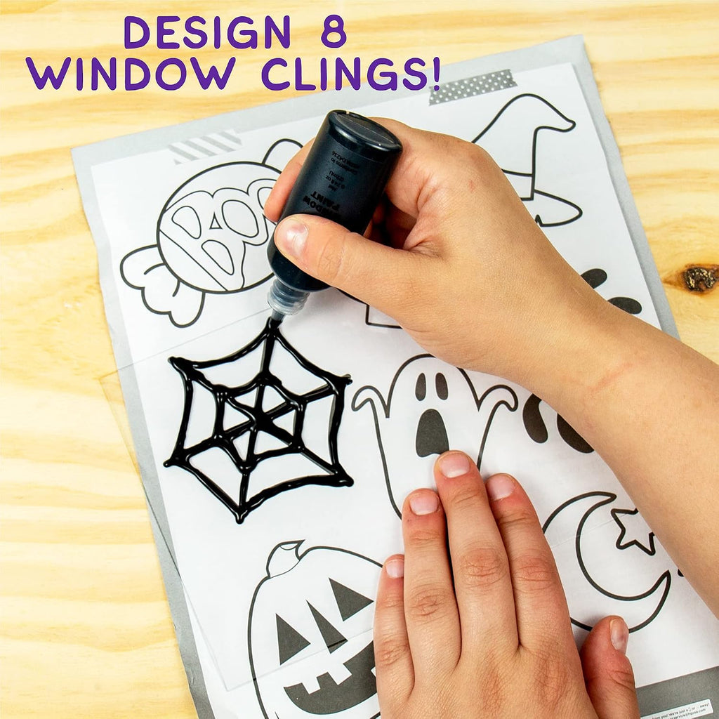 Halloween Suncatchers Window Art Kit