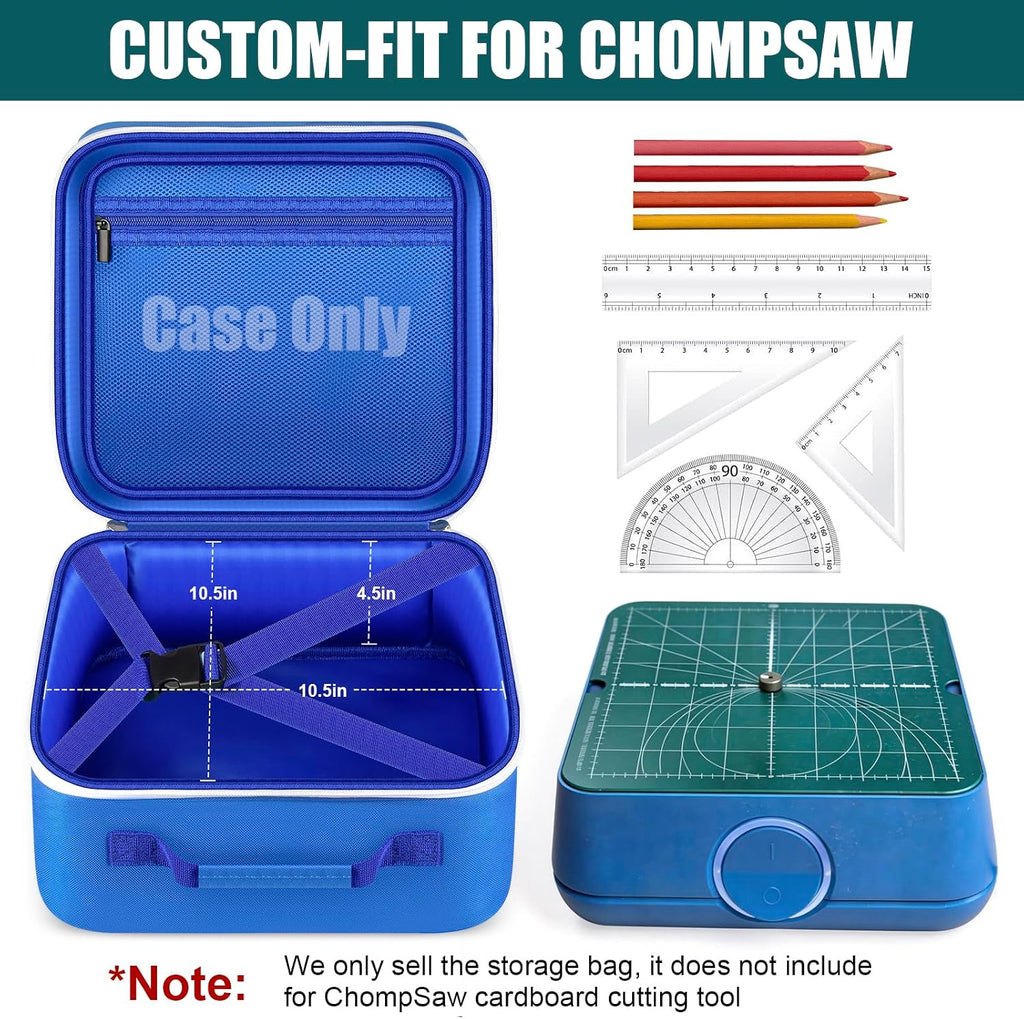 Carrying Case for ChompShop ChompSaw Cardboard Cutter for Kids