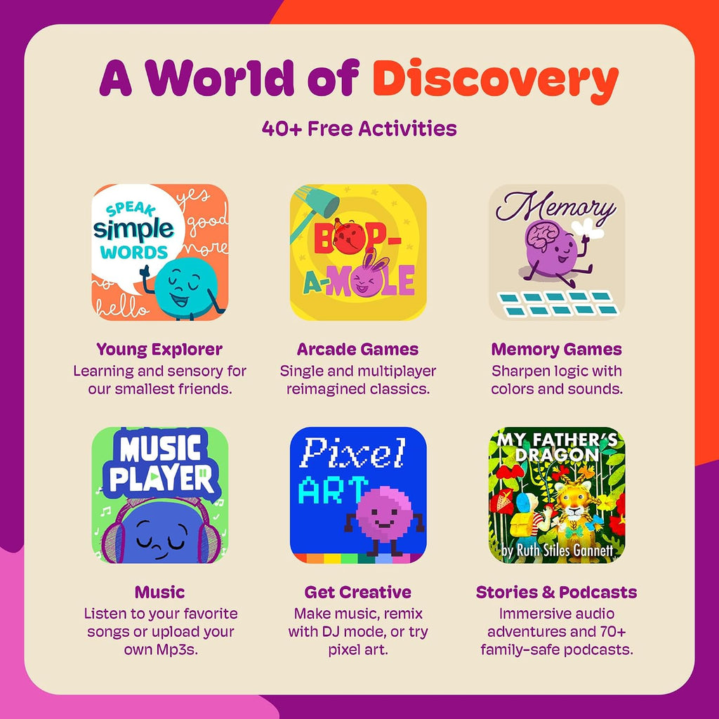 Boppo: Screen-Free Learning Tablet for Kids (Ages 3+)