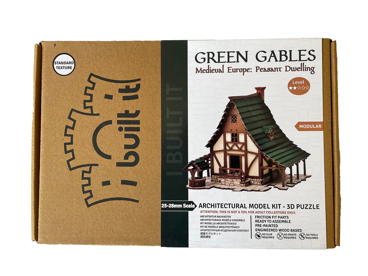 I BUILT IT Medieval Building Model Kits (Select Model)