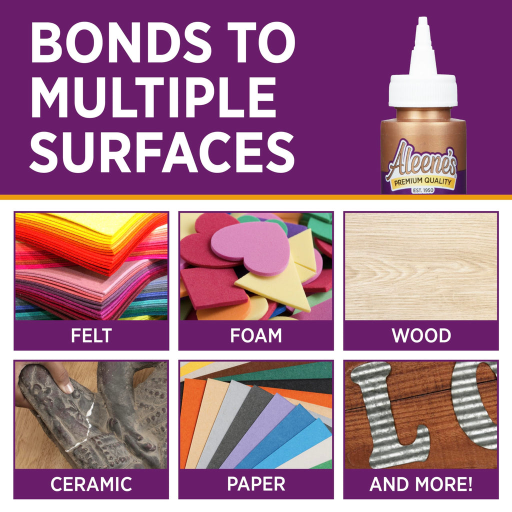 Aleene's: Original Tacky Glue, 4 fl oz – Always Ready Inverted Bottle