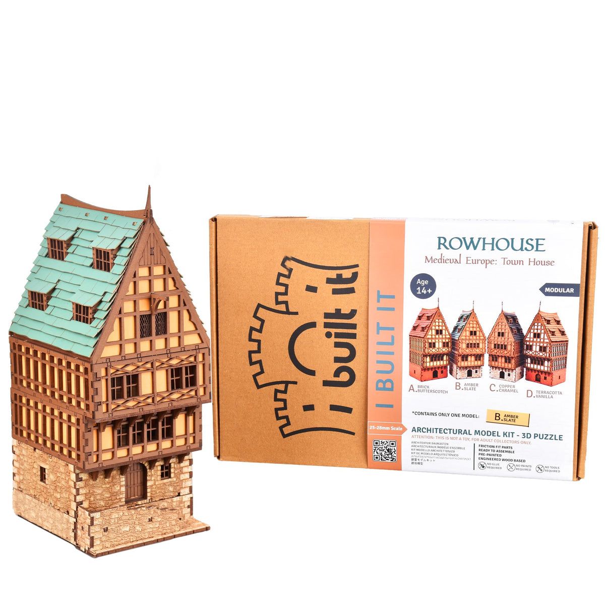 I BUILT IT Medieval Building Model Kits (Select Model)
