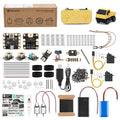 Makerworld CyberBrick Beginner Hardware Kit ZK004 (1 Vehicle,1 Remote),3D Printing STEM,DIY Build RC Car& Programmable Robotics Set,Modular Coding Electronics Learning Set for Bambu Lab Maker