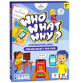 Who What Why: Online Safety Conversation Cards (Ages 4+)