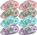 Mr. Pen- Scrapbook Tape, 0.31 in x 26 FT, 8 Pack, Double Sided Tape Roller