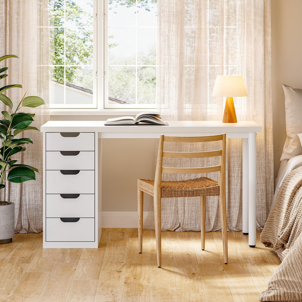 LITTLE TREE 47-Inch Five-Drawer Student Desk