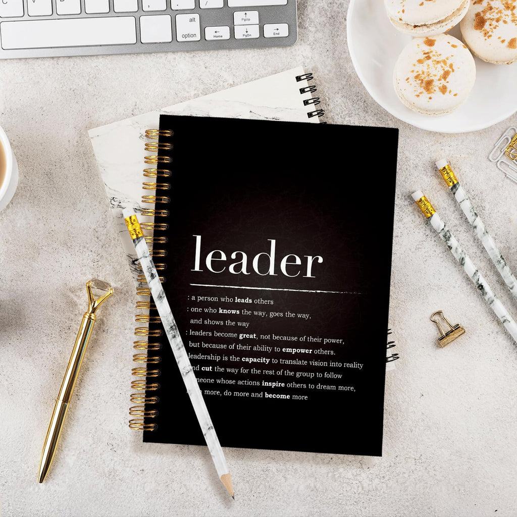 Funny Black Cat Spiral Notebook,Office Notebooks for Work