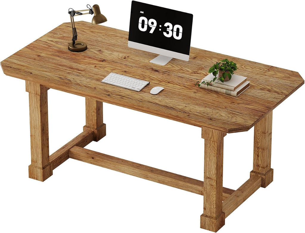TRIBEWOOD 63-Inch Solid Fir Student Desk