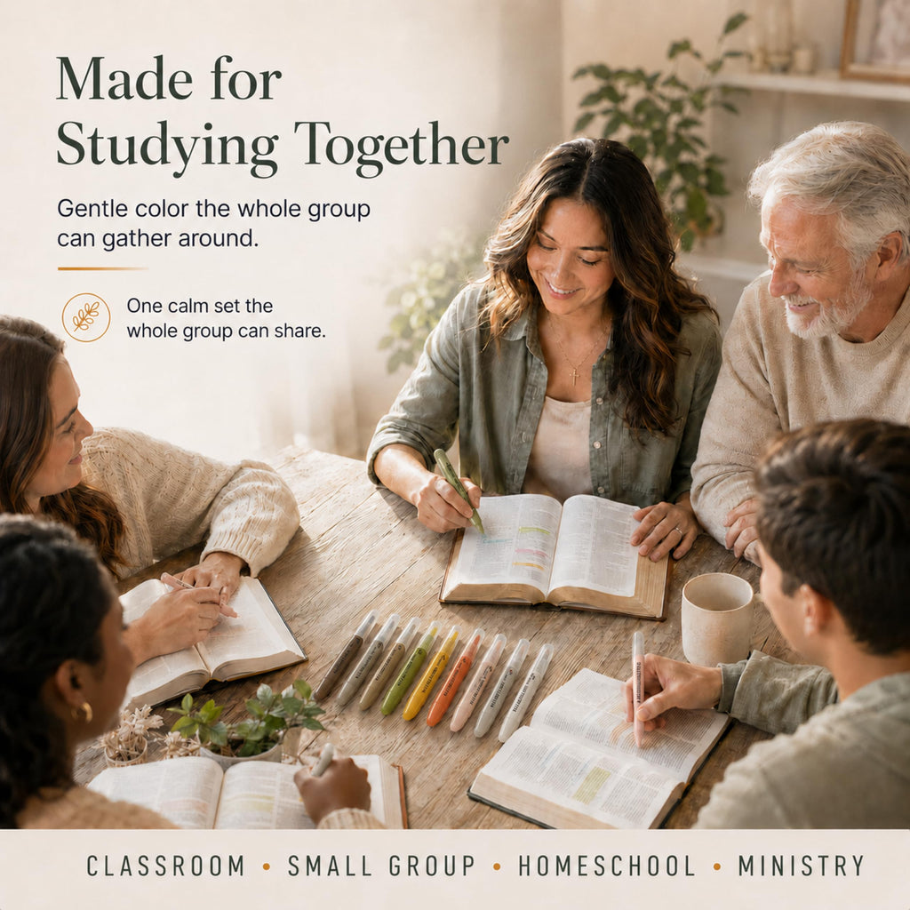 10 Pack Bible Safe Highlighters - Pastel Color, Wax Highlighters