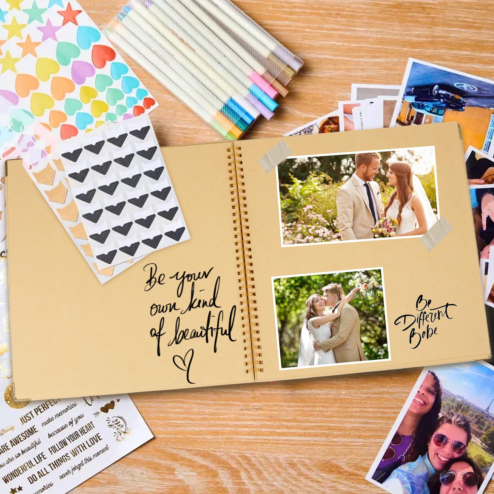 Joyberg: Spiral Scrapbook Album — 80 Pages (Grades K–12)