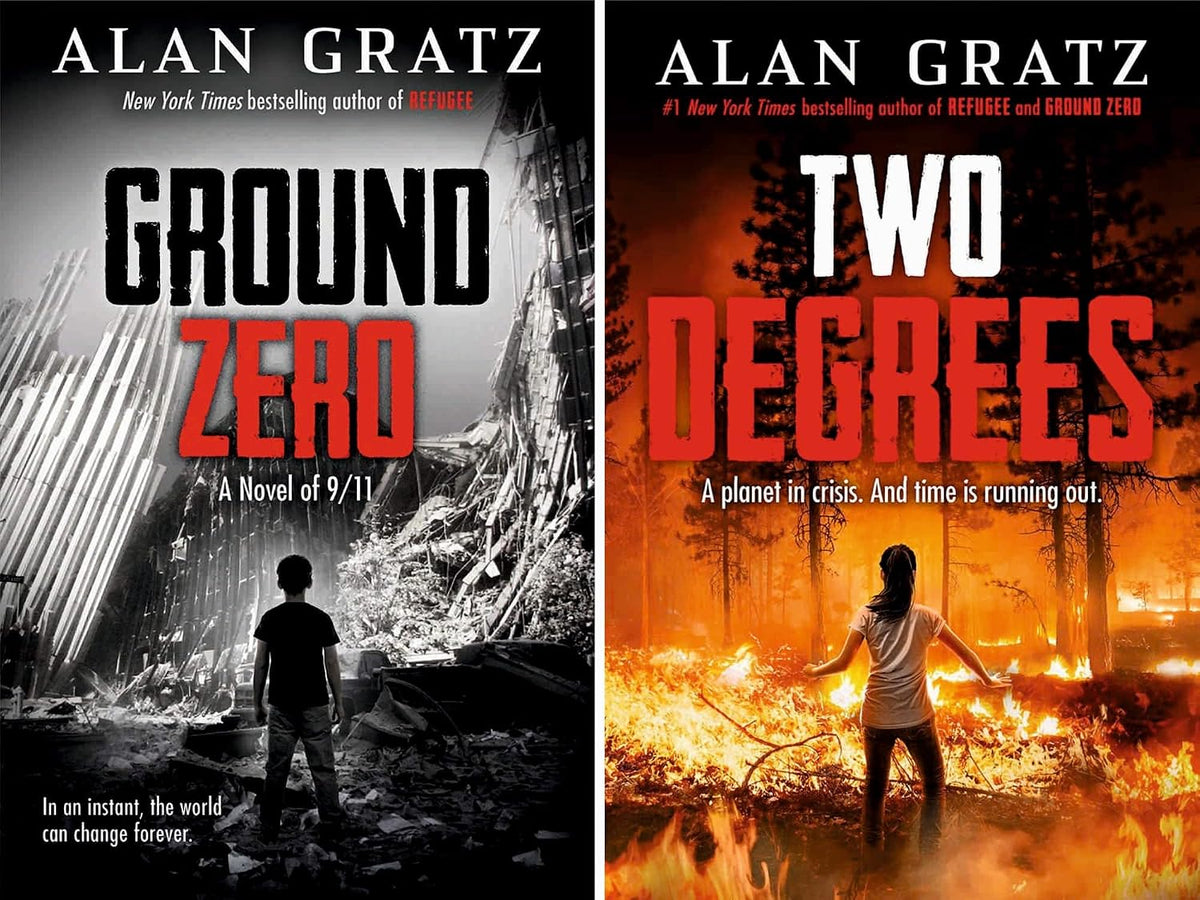 Alan Gratz 10-Book Collection Set Includes War Games, Refugee, Allies, Ground Zero, Prisoner B-3087 and more