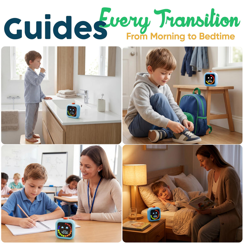 Digital Visual Timer for Kids - Calmer Routines & Transitions
