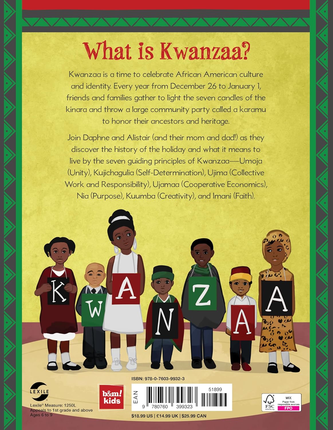 The Kwanzaa Story: Celebrating Culture through Community (Holiday Celebration)