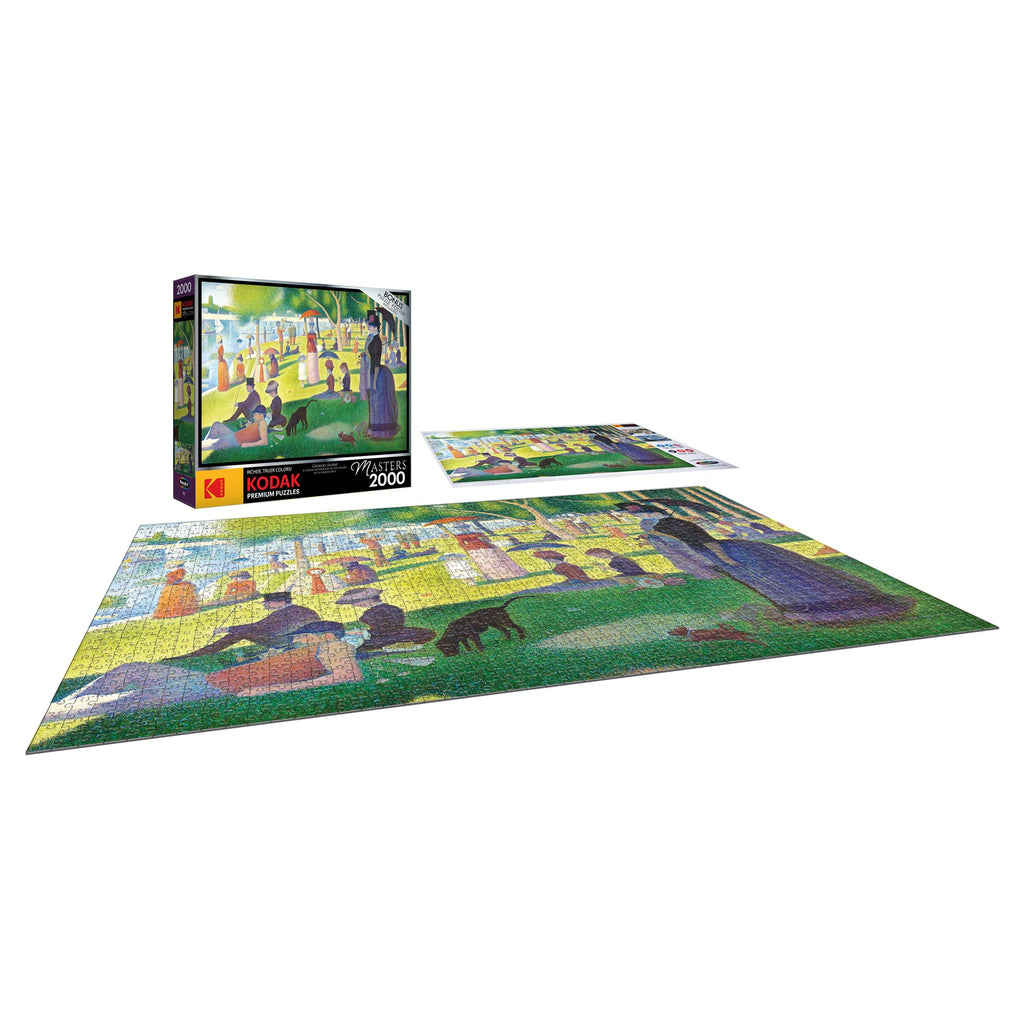 RoseArt Kodak Premium Masters Mona Lisa 2000 Piece Jigsaw Puzzle