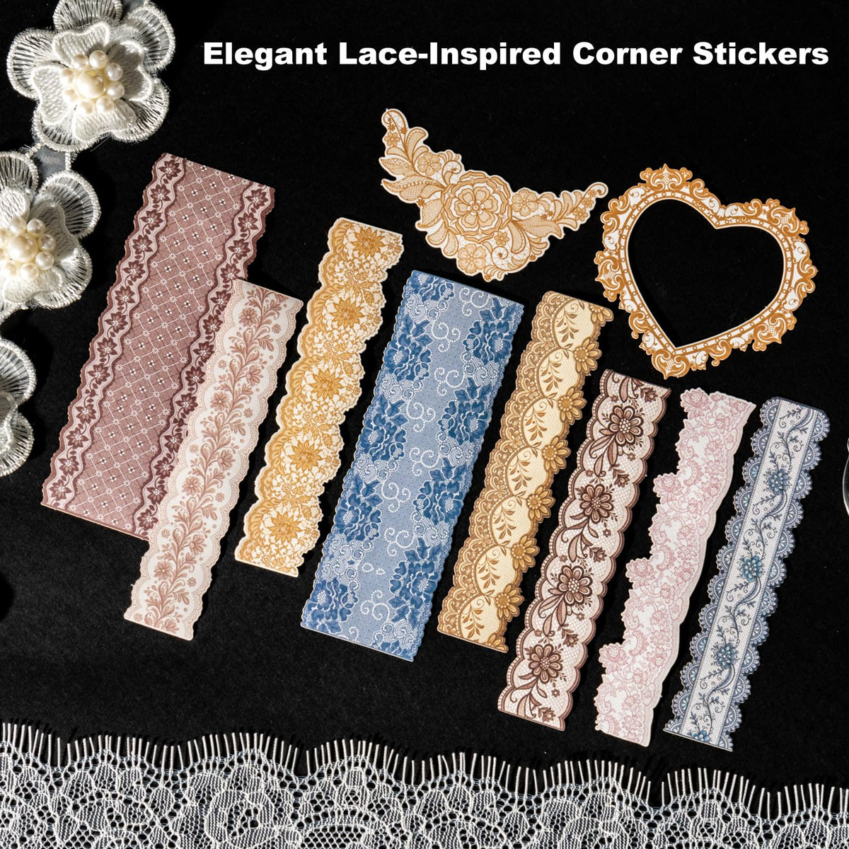 60PCS Twilight Forest Washi Stickers, Mystical Woodland Scenes for Journals, Scrapbooking, DIY Crafts and Gift Wrapping