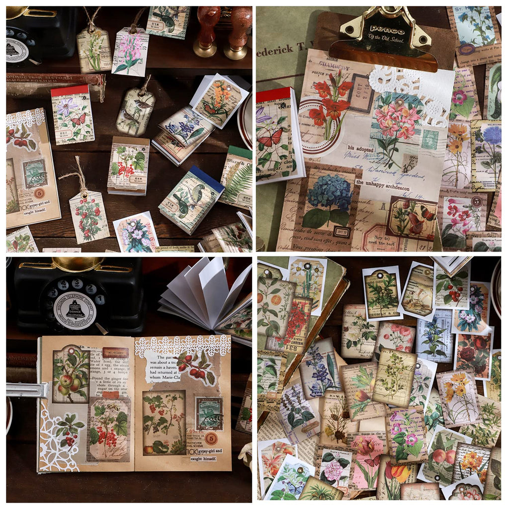 PRSTINCOL 2346PCS Quote Stickers,48 Sheets Scrapbook Supplies Kit Word Stickers for Journaling, Card Making, Vision Board Supplies for Adults Crafting