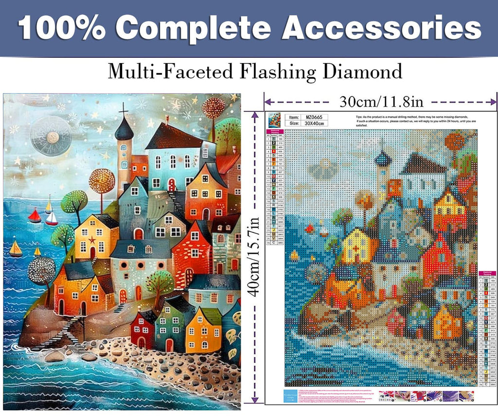 Dragon Diamond Art Kits for Adults Diamond Painting Kits 12x16 inch