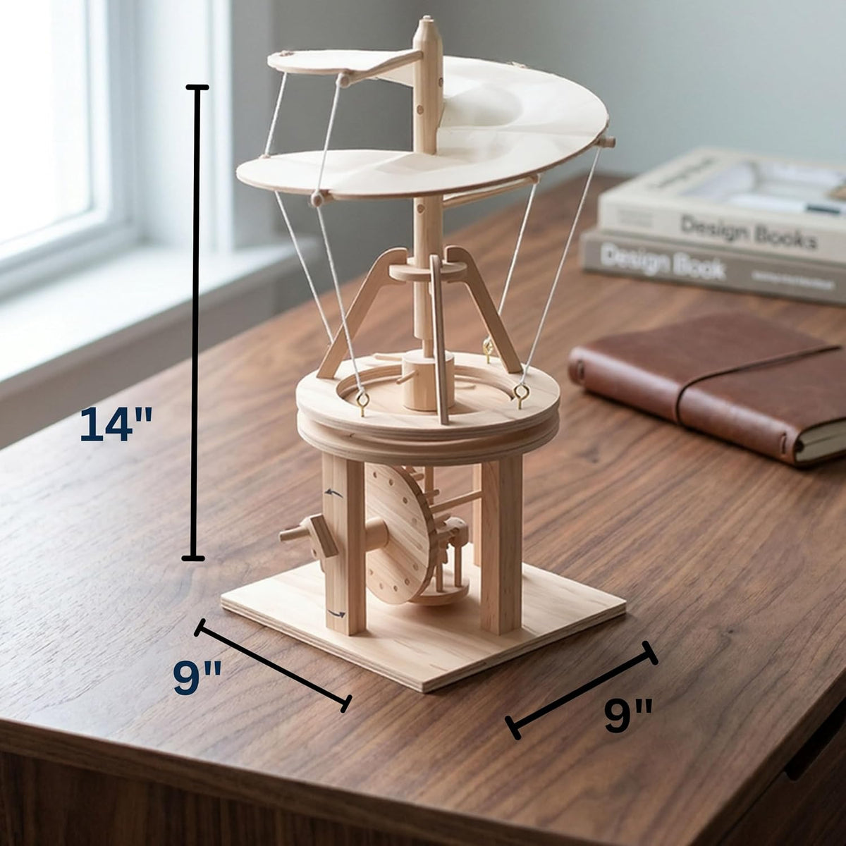 Pathfinders Leonardo da Vinci Aerial Screw Model Kit (Ages 14+)