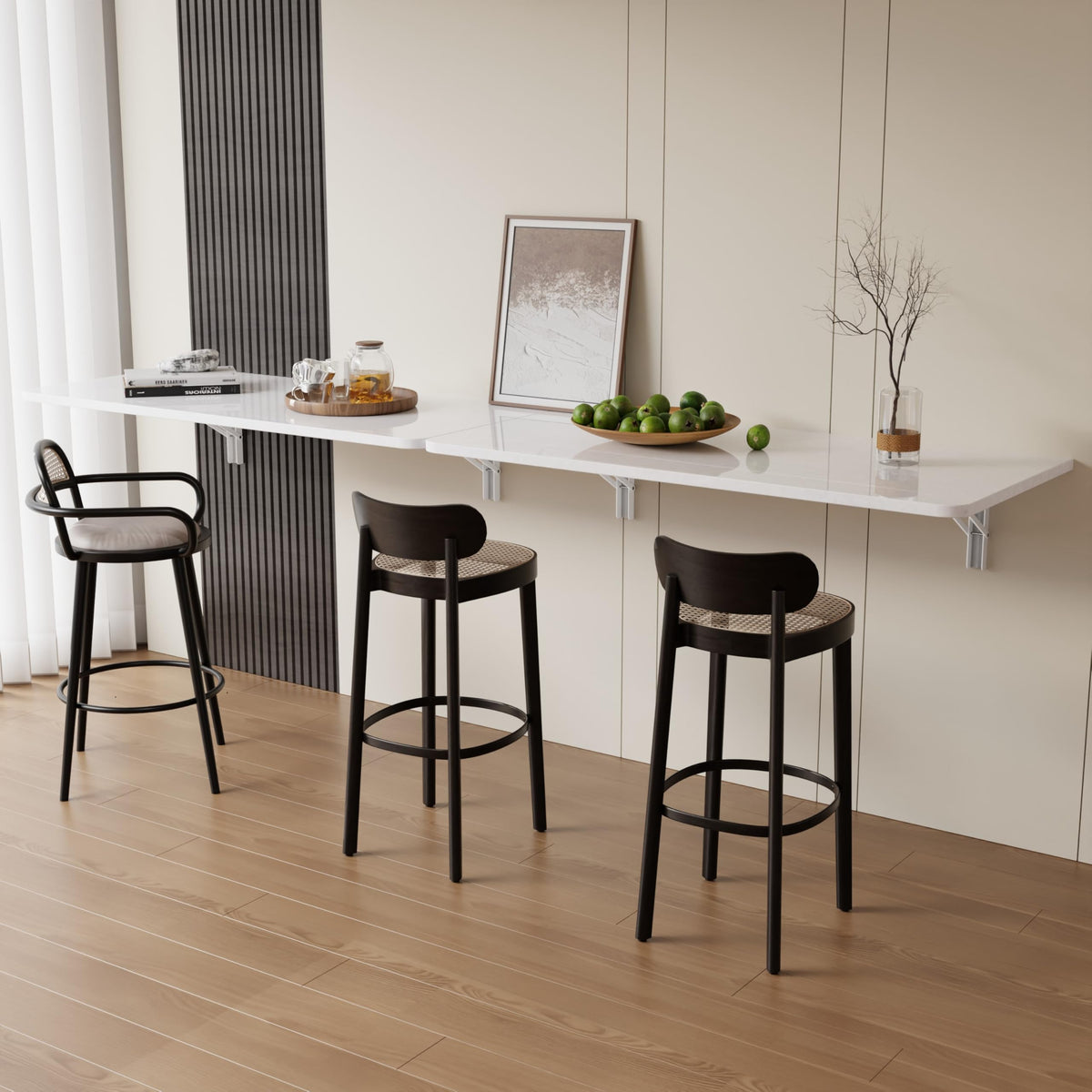 Dogsky Wall Mounted Folding Table 24x15.7 in - 100LB Capacity