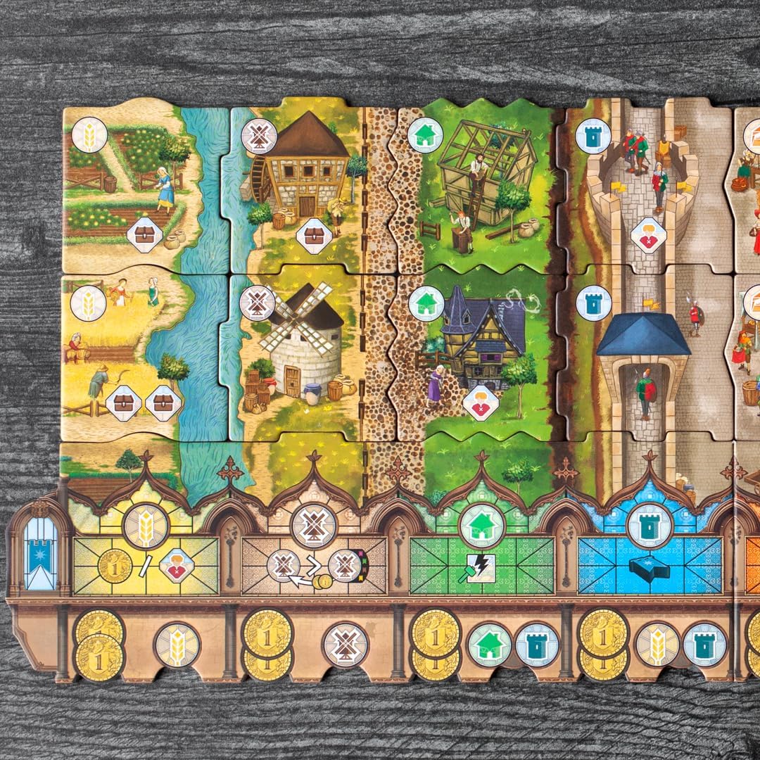 Studio H Middle Ages Strategy Board Game (Ages 10+)