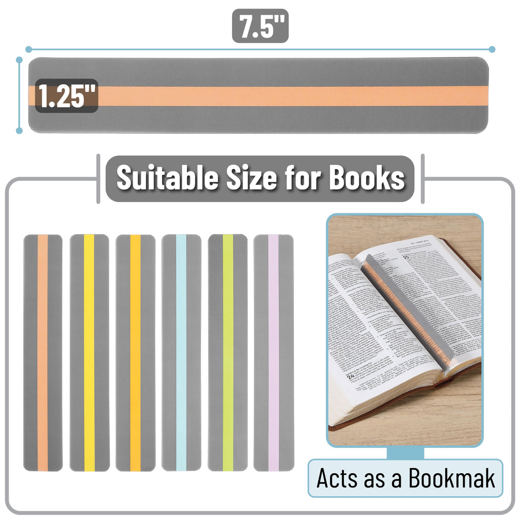 Mr. Pen- Guided Reading Strips, 18 Pack, Colorful, Bookmarks for Kids