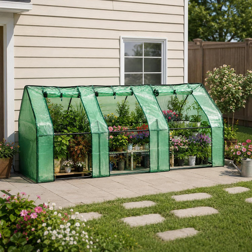 ScienGarden Portable Tunnel Greenhouse (Medium & Large)