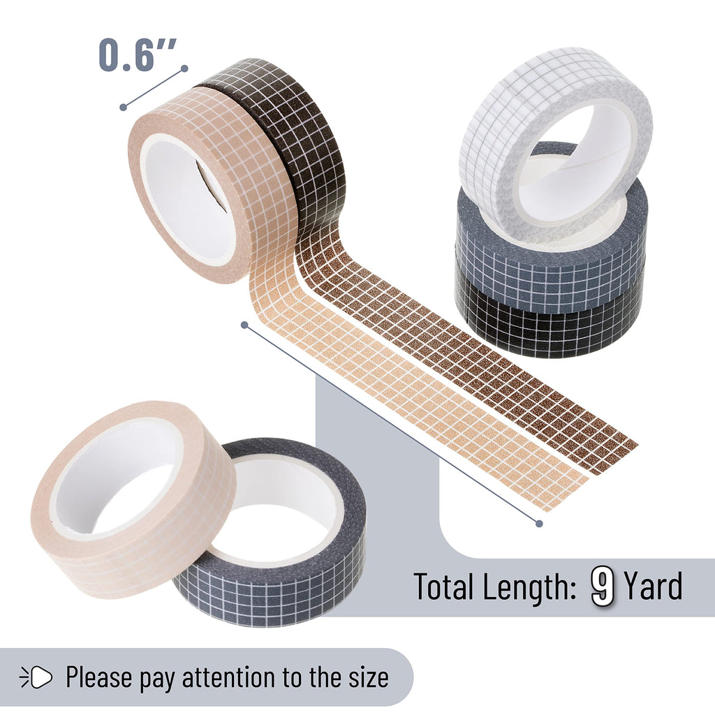Mr. Pen- Washi Tape Set, 21 Rolls, Assorted Sizes, Floral