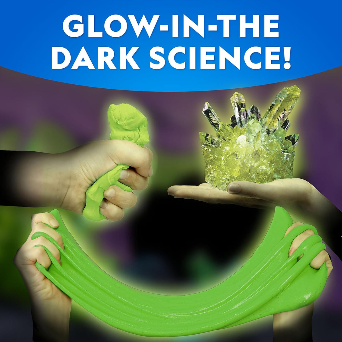 National Geographic: Glow-in-the-Dark Mega Science Experiment Kit
