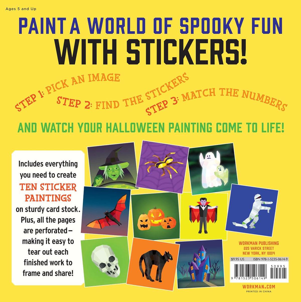 Paint by Sticker Kids — Halloween