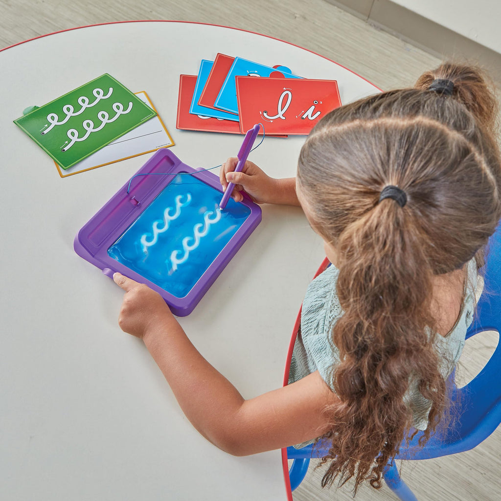 hand2mind Letter Tracing Sensory Pad, Fine Motor Activities, Ages 3+