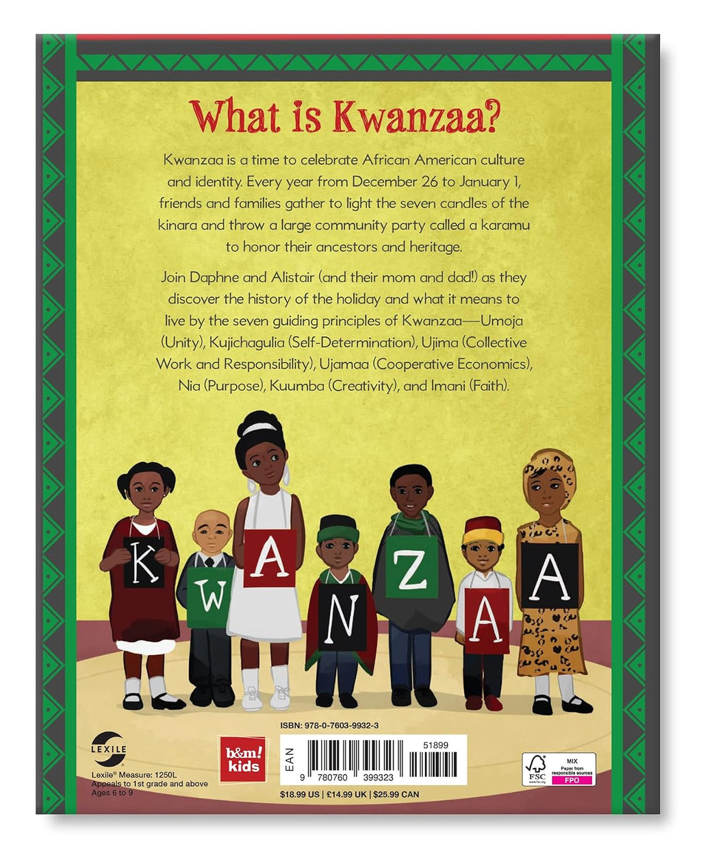 The Kwanzaa Story: Celebrating Culture through Community (Holiday Celebration)