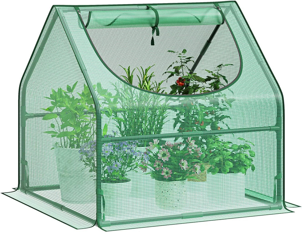 Greatbuddy Small Greenhouse, 9 Sq Ft (3 ft × 3 ft)