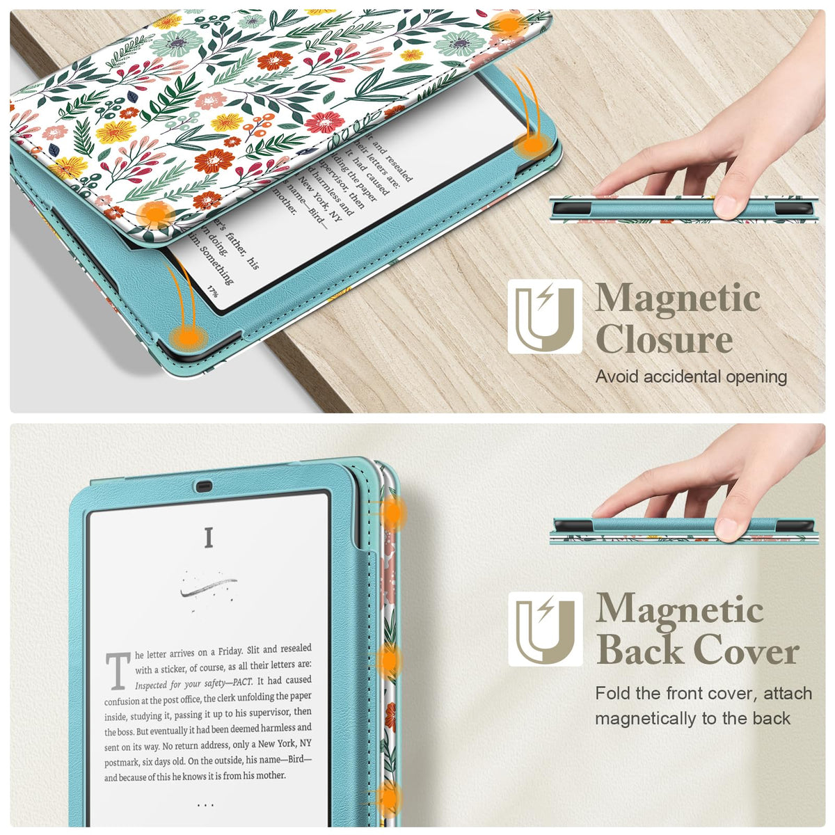 Fintie Case for 7"/6.8" Kindle Paperwhite 12th/11th Gen & Kindle Colorsoft