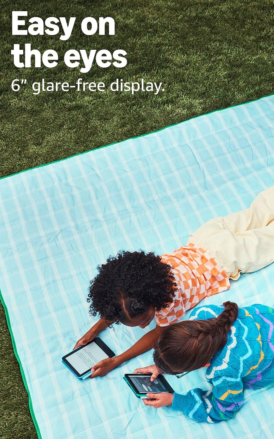 Amazon Kindle Kids 16GB (2024 model) - If it breaks, we will replace it, includes ad-free books and cover, with glare-free display, fast page turns - Space Whale