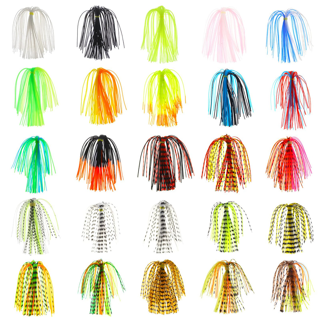 Silicone Skirt & Legs Fly Tying Material (Multi-Color Pack)