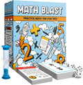 Math Blast! Mental Math Card & Dice Game — Addition, Subtraction, Multiplication & Division (Ages 8–12)