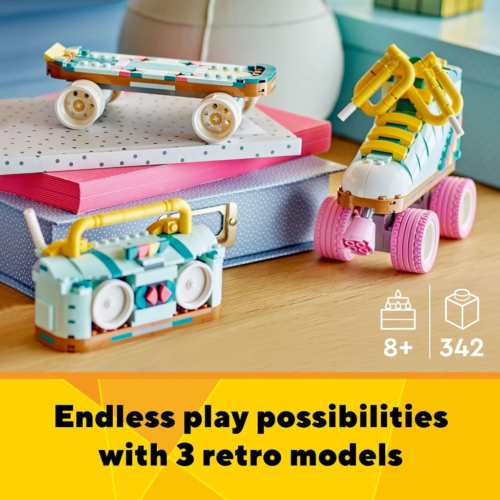 LEGO Creator 3-in-1: Retro Roller Skate (Ages 8+, 31148)
