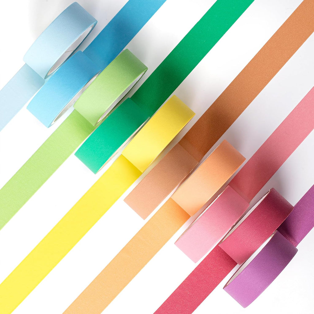 Mr. Pen- Washi Tape Set, 10 Rolls, 5.5 Yards/Roll