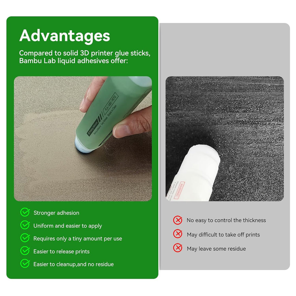 3D Printer Bed Adhesive,3D Print Glue Stick for Build Plate