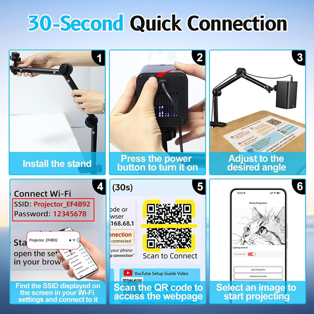 GiftmiyHime Art Projector for Tracing and Drawing
